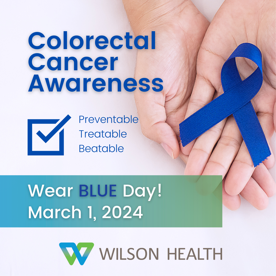 Colon Cancer Awareness Wilson Health